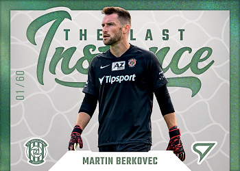Martin Berkovec Brno SportZoo FORTUNA:LIGA 2022/23 2. serie The Last Instance /60 #LI-27